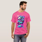 サイバー幽霊ドラゴン Tシャツ (正面フル)