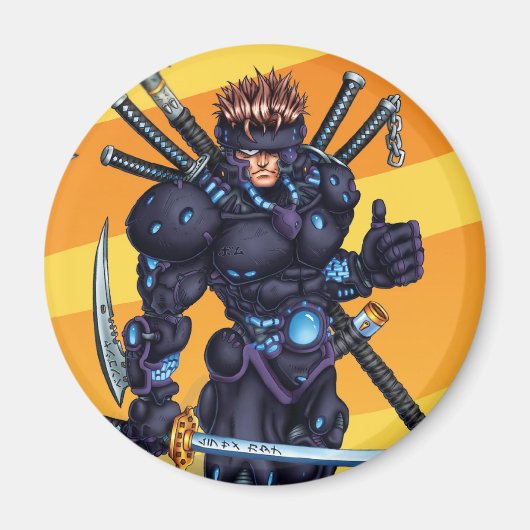 サイバー忍者 マグネット (正面)