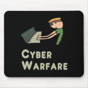 サイバー戦争 マウスパッド