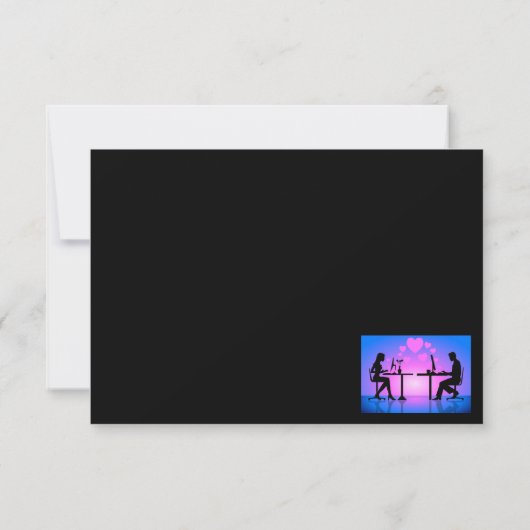 サイバー招待状 招待状 (裏面)