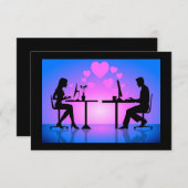 サイバー招待状 招待状 (正面/裏面)