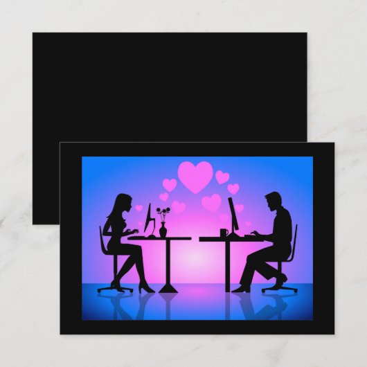 サイバー招待状 招待状 (正面/裏面)