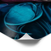 サイバー新しいアフリカ系アメリカ人美しいポスター ポスター (コーナー)