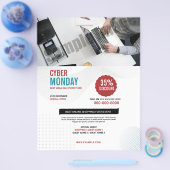 サイバー月曜日フライヤー チラシ (シングル)