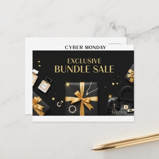 サイバー月曜日 ポストカード (正面/裏面インサイチュ)