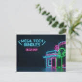 サイバー月曜日 ポストカード (スタンド正面)