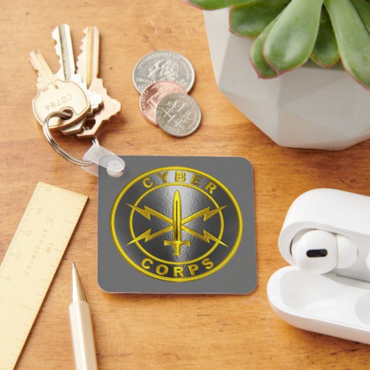 サイバー部隊 キーホルダー (デスク)