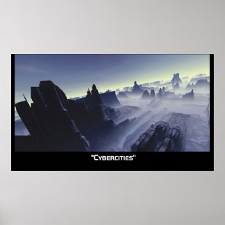 サイバー都市 ポスター