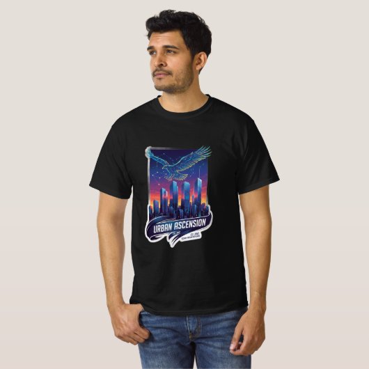 サイバー・ネイチャーベクトル Tシャツ (正面フル)