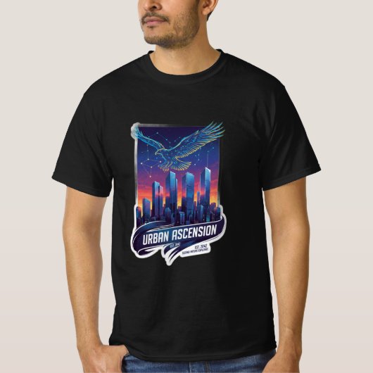 サイバー・ネイチャーベクトル Tシャツ (正面)