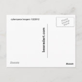 サイバー・ブース1222012 ポストカード (裏面)