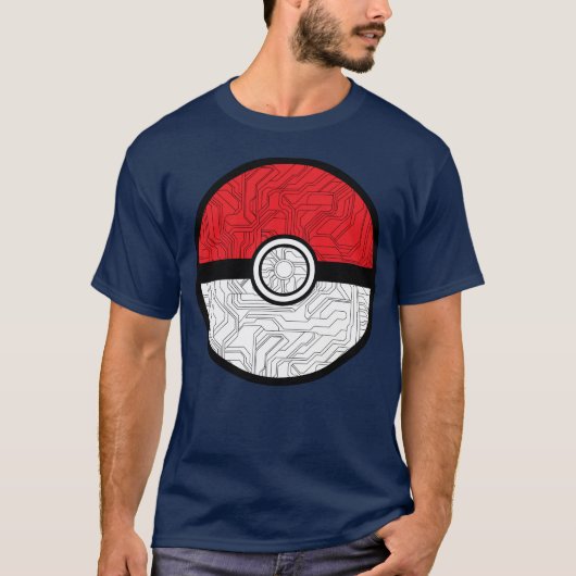 サイバー モンスターボール Tシャツ (正面)