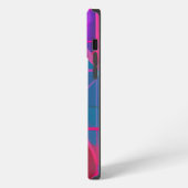サイバー・ラティス:光のスペクトル iPhoneケース (左側面)