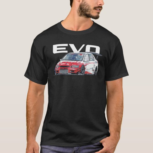 サイバーEVOS 9世界倍の攻撃SUN AUTOMEI WTA Tシャツ (正面)