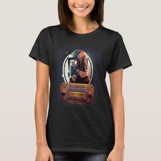 サイバーMan13技術的に高度なヒューマノイドSCI Tシャツ (正面)