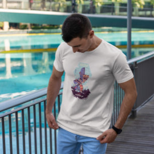 サイバーUrban Sci Fi悪ロボット Tシャツ