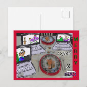 サイバーX'mas ポストカード (正面/裏面)