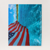 サイパン・マリアナ諸島。クリスマスの挨拶ジグソー ジグソーパズル (縦)