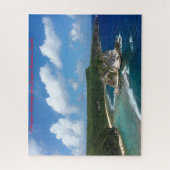 サイパン・マリアナ諸島。クリスマスの挨拶 ジグソーパズル (縦)