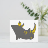 サイパーソナライズされたノグラフィックイラストレーション ポストカード (スタンド正面)