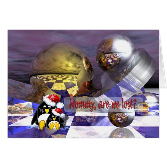 サイファイのペンギンカード (正面横)