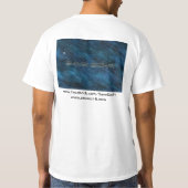 サイファイの公式の大会のTシャツを救って下さい Tシャツ (裏面)
