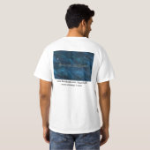 サイファイの公式の大会のTシャツを救って下さい Tシャツ (裏面フル)