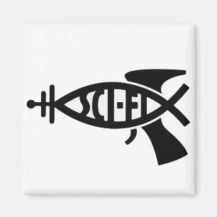 サイファイの魚 マグネット