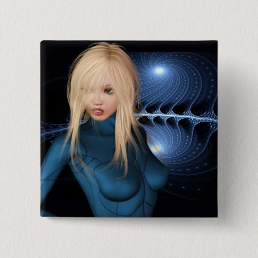 サイファイ場面表示 缶バッジ (正面)