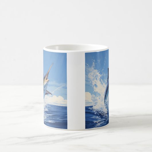 サイフィッシュコーヒーマグのマーリン コーヒーマグカップ (中央)