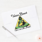 サイプとピープルステッカー スクエアシール (封筒)