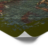 サイプレスガーデンズフロリダカンバスプリント ポスター (角)