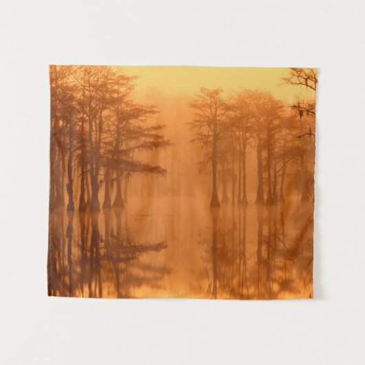 サイプレスツリーズジョージスミス州パーク タペストリー (正面(横))