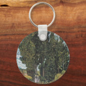 サイプレスツリーズバイヴァンゴッホ キーホルダー (正面)