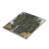 サイプレスツリーズバイヴァンゴッホ タイル (側面)