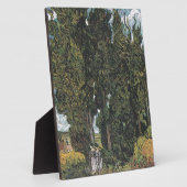 サイプレスツリーズバイヴァンゴッホ フォトプラーク (側面)