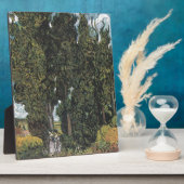 サイプレスツリーズバイヴァンゴッホ フォトプラーク (側面)