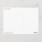 サイプレスツリートンネル(カリフォルニア州) ポストカード (裏面)