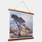 サイプレスツリーバイザシー 吊り下げ型タペストリー (傾斜あり)