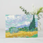 サイプレス付き小麦畑 | ビンセント・ヴァン・ゴッホ (スタンド正面)