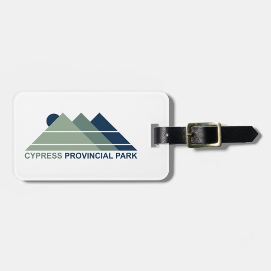 サイプレス地方パークマウンテンズサン ラゲッジタグ (正面横)