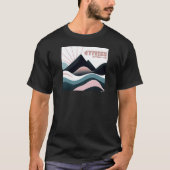 サイプレス州立公園の色とりどりの丘 Tシャツ (正面)