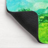 サイプレス青緑の小麦畑: マウスパッド (コーナー)