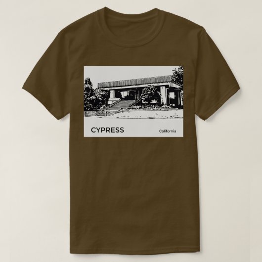 サイプレスCalifornia Tシャツ (デザイン正面)