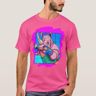 サイボクシングサイクールノおもしろいボクシングボクサー Tシャツ