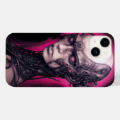 サイボーガールピクールッ10代のクネオン Case-Mate iPhoneケース (裏面 (横))