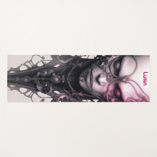 サイボーガールファンタスティックアート ヨガマット (正面(横))