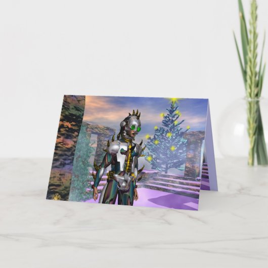 サイボーグが未来から降りた新年の夜に爆弾を落とした… シーズンカード (正面)