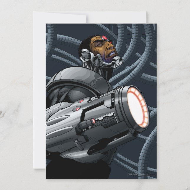 サイボーグと武器バスト (正面)