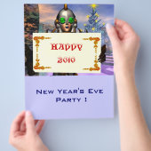 サイボーグの新年の夜 チラシ (手)